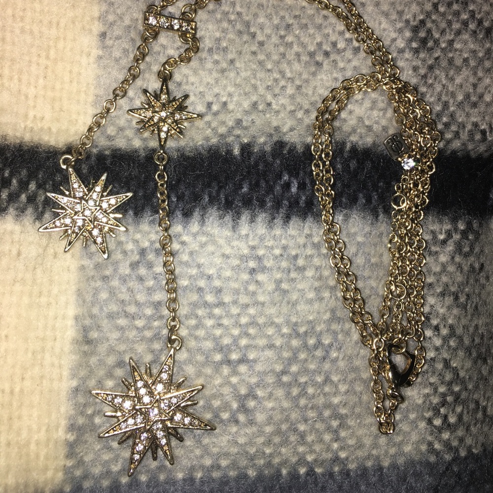 gold star necklace